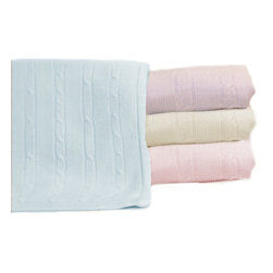 Cableknit Baby Blanket S/4004 - Products