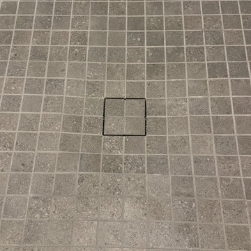 MASTER BATHROOM - Multi-Color 3" x 12" Subway Tile / 2" x 2" Mosaic Shower Floor