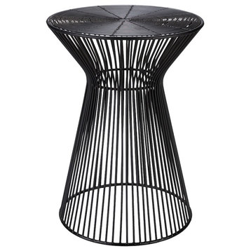 Fife Accent Table by Surya, Black