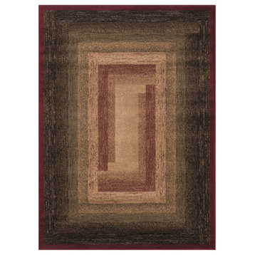 United Weavers Highlands The Maze Red 7'10"x 10'6"