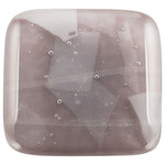 Glass Storm Studios - Petrified Forest Handmade Knob - Knobs measure approximately 1.25" square and pulls measure approximately .75" x 4.25" with a 3" center to center. Hardware has a brushed nickel finish and uses a standard 8-32 screw.