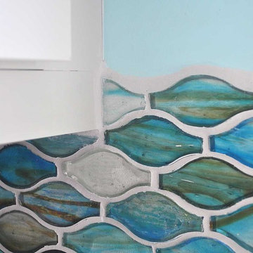 Kitchen Remodel in the Waves. Flawless tile work.
