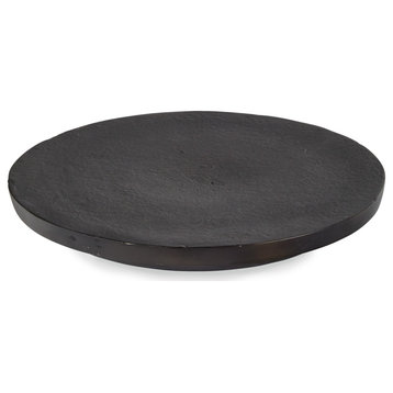 Smooth Metal Round Platter