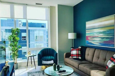 Inspiration for a modern living room remodel