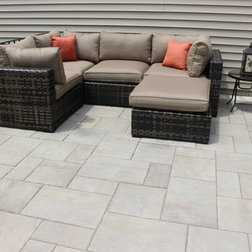 Swimming Pool Patio & Waterfall in Massapequa, NY