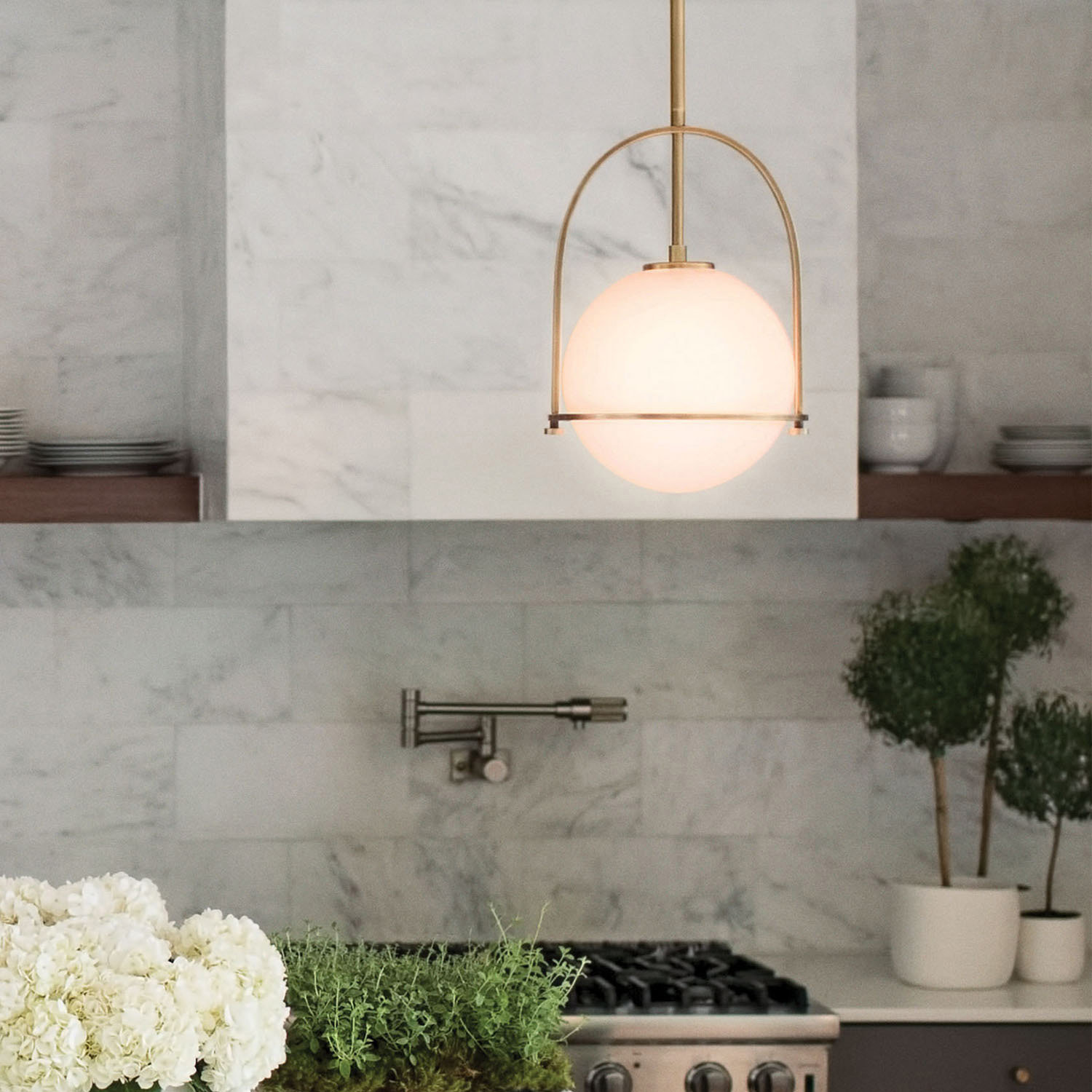 Hinkley Somerset Pendant Light, Medium - Contemporary - Pendant ...