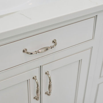 Fox Traditional Master Bathroom with Custom Vanity