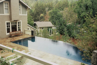 This is an example of a traditional pool in San Francisco.