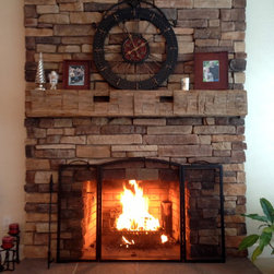 Hand Hewn Mantle - Products