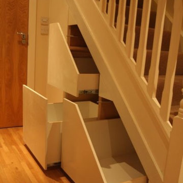 Under stairs storage