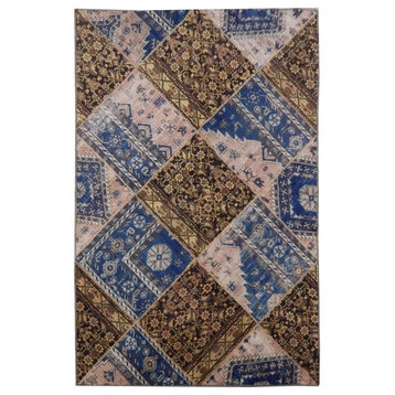 Consigned, Traditional Rug, Multi-Color, 6'x9', French, Handmade Wool
