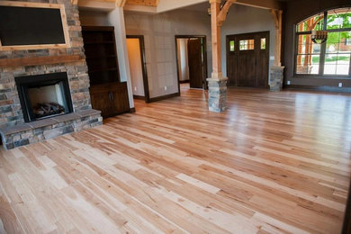 Living room - craftsman living room idea in Philadelphia