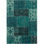Chandra - Fusion Contemporary Area Rug, 7'9"x10'6" - Update the look of your living room, bedroom or entryway with the Fusion Contemporary Area Rug from Chandra. Hand-knotted by skilled artisans, this rug features authentic craftsmanship and a beautiful, contemporary pattern. The rug has a 0.5" pile height and is sure to make an alluring statement in your home.