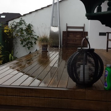 Woodside, Wimbledon SW19: Lower Garden Deck