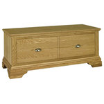 Bentley Designs - Hampstead Oak Blanket Box - Hampstead Oak Blanket Box offers elegance and practicality for any home. Creating a truly stunning look, this range is guaranteed to give a lasting appeal.