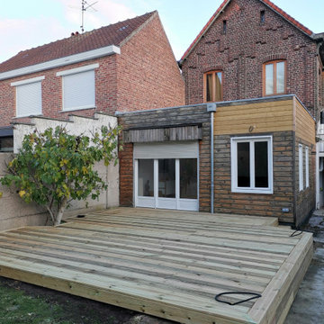 Terrasse en pin autoclave classe 4 - 36m2