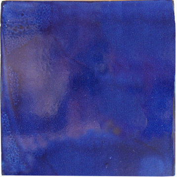 6x6 4 pcs Cobalt Blue Talavera Mexican Tile