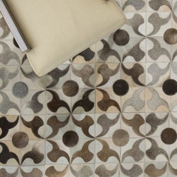 Hair on Hide - Flora Rug - Rugs
