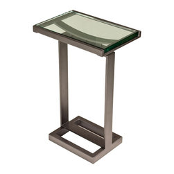Crescent Drink Table by Charleston Forge - Side Tables And End Tables