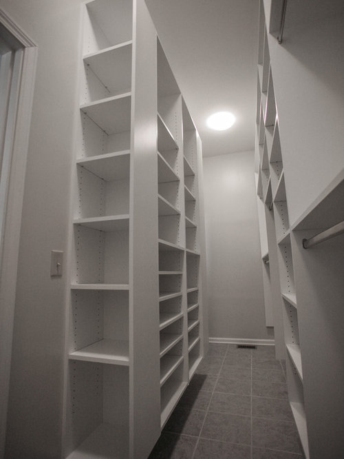 Narrow Walk In Closet Ideas Pictures Remodel and Decor