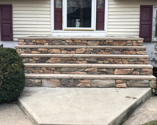Front Steps Stone Veneer Save