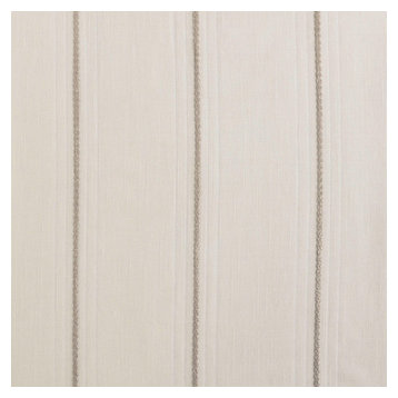 Aruba Gold Striped Linen Sheer Fabric Sample, 4"x4"