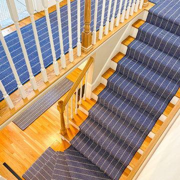 Couristan Addington Blue Stair Runner