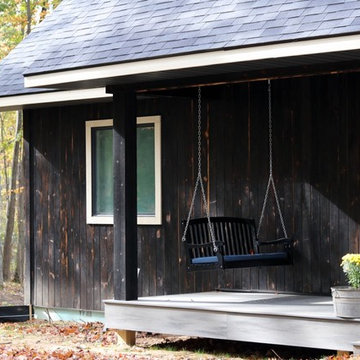 Rennie Lake Charred Wood Siding - New Build