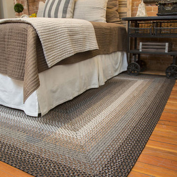 Ultra Durable Midnight Moon Indoor-Outdoor Braided Rug