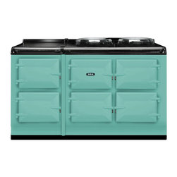AGA Total Control 5 Oven Range Cooker, Pistachio | ATC5-PIS - Gas Ranges And Electric Ranges