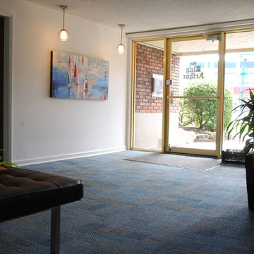 Mid-century Modern Foyer update