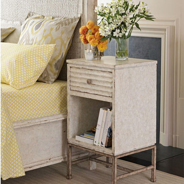 Stanley Furniture Archipelago Ripple Cay Telephone Table in Blanquilla