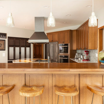 Northwest Eclectic I Integrated Addition, Gourmet Kitchen, and Baths