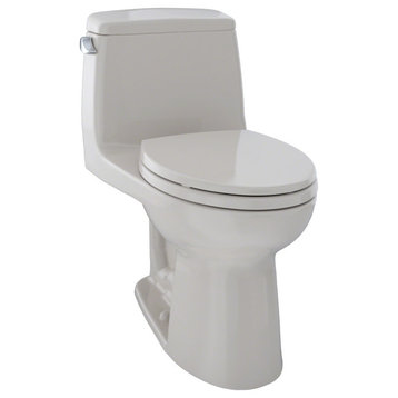Toto UltraMax 1-Piece Elongated 1.6 GPF ADA Compliant Toilet, Sedona Beige