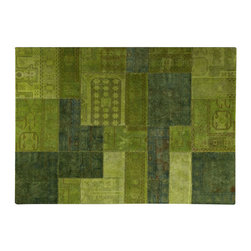 Mat Vintage - Mat Vintage Renaissance Green Rug - Rugs