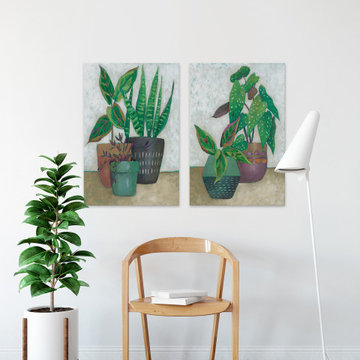 House Garden III Diptych
