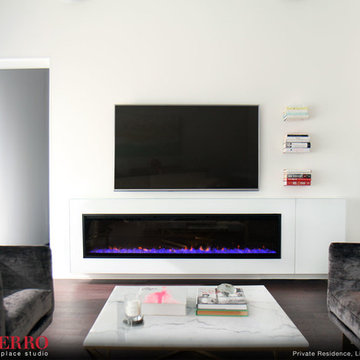 Living Room Electric Fireplace