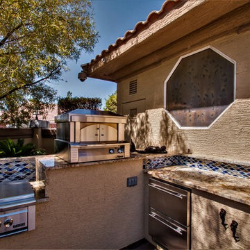 Project Outdoor Kitchen + Fire Table