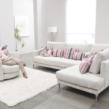 Opera Modern Sectional Sofa by Famaliving California