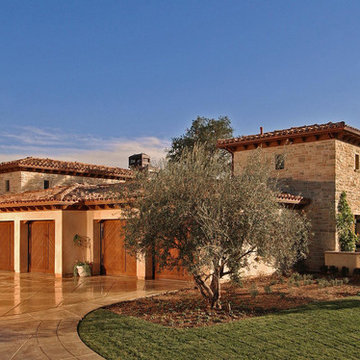 Rustic Stone Exterior