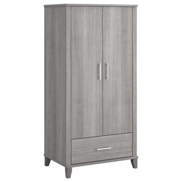 Somerset Tall Kitchen Pantry Cabinet in Platinum Gray - Engineered Wood