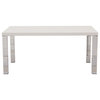 Multi Table With Square Legs, Pure White