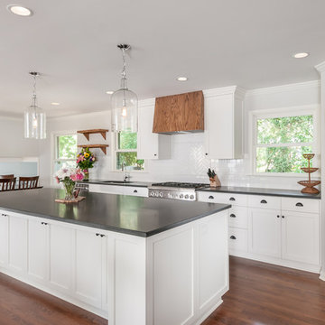 New Dunwoody Main Floor Kitchen and Family Room