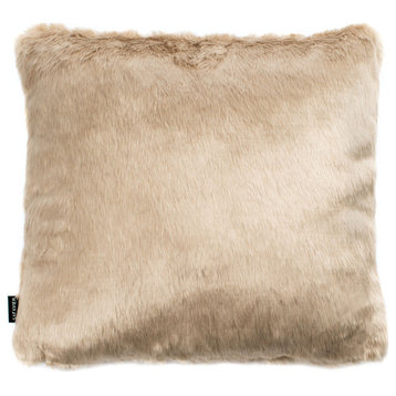 Adanna Fur Pillow, Brown