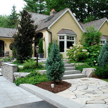Port Credit Elegance: Driveway and Garden Makeover