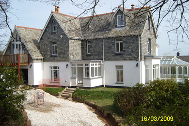 This is an example of a victorian home in Cornwall.