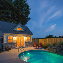Custom Pool House - Sheds