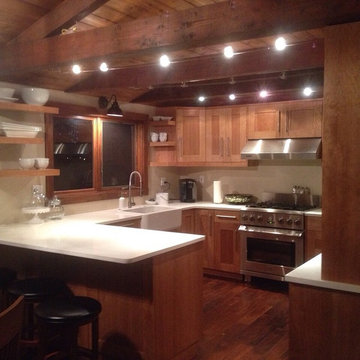 Custom Cherry Cabinets