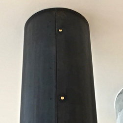 Creative Column Cover for a Drain-Pipe @ ~8" Diameter - Home Improvement