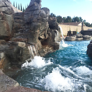 Rock Pool and Built in BBQ in Chino